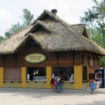 Thatch roofs of Granby Zoo